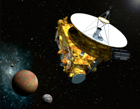 Figure 1. New Horizons at Pluto [image: JHUAPL/SwRI].